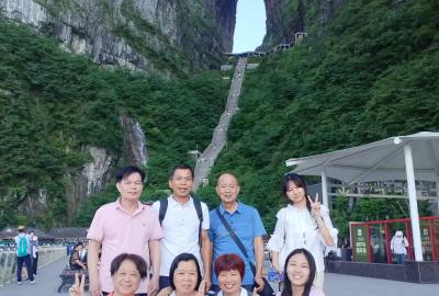 張家界康輝旅游7月份接待分享，好品質(zhì)，看的見，康輝品質(zhì)游！